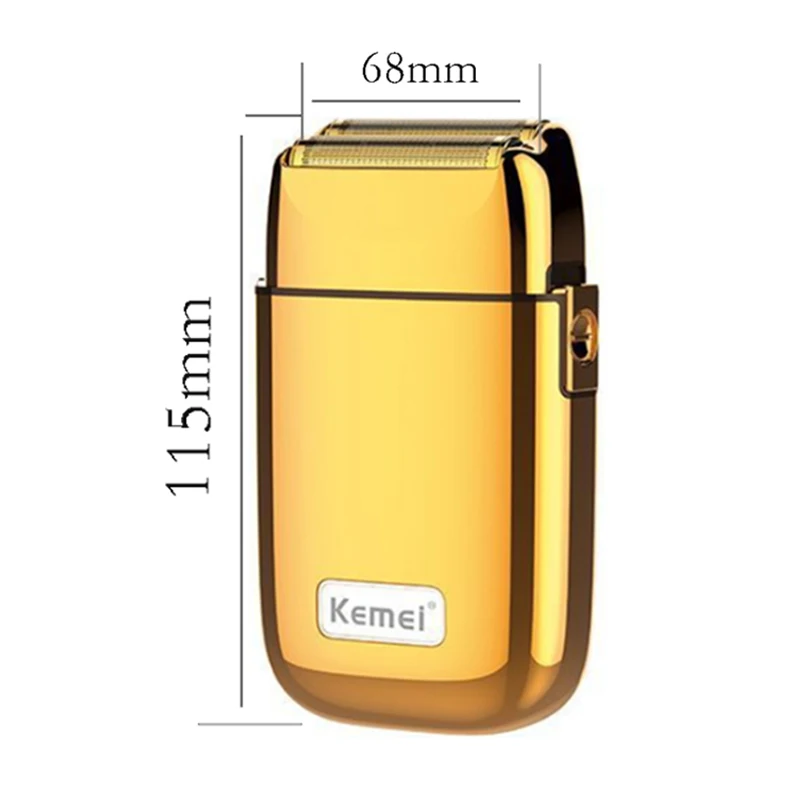 Original Kemei Rechargeable Powerful Electric Shaver Men Hair Beard Electric Razor Bald Head Shaving Machine Finishing Fades Set electric shaver