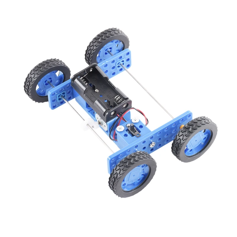 

Diy Two-Wheel Drive Ordinary Car Assembled Toy Vehicles Educational Assembly Classic Model Car Toy Great Gift For Kids