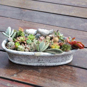 

Table Crafts Flower Pot Bird Feeder Shape Ornament Retro Statue Garden Sculpture Garden Decoration Valentine Romantic Ornament