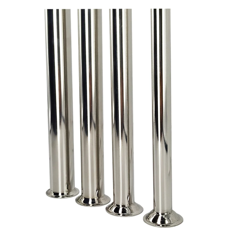 4 Pcs / Set Food Grade Stainless Steel Sausage Filling Nozzles Sausage Stuffing Tubes Funnels Base 3.8cm/1.34inch sausage stuffing machine