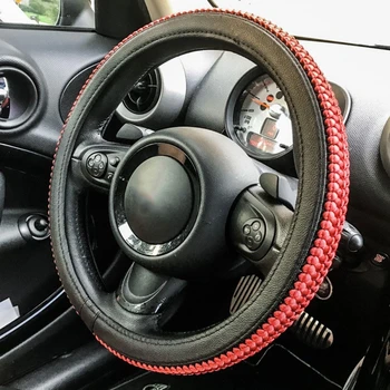 

Wholesale Summer Car Steering Wheel Cover Ice Silk Car Steering Wheel Cover Universal 38CM Steering Covers