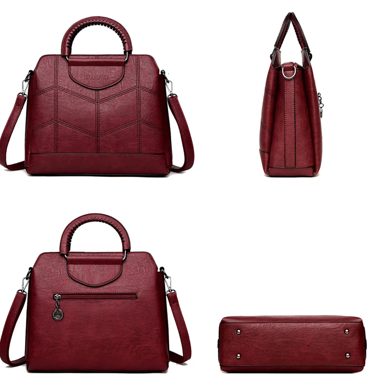 Goedkoop Kajie Winter Vrouwen Tote Bag Lederen Luxe Handtassen Vrouwen Tassen Designer Handtassen Van Hoge Kwaliteit Crossbody Bolsos Mujer
