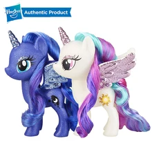 FurReal Friends, My Little Pony с рисунком из мультфильма «Мой Маленький Пони» Игрушки Принцесса Селестия сверкающие 6-inch Figure для детей в возрасте от 3 лет и старше корни волос куклы голова манекена