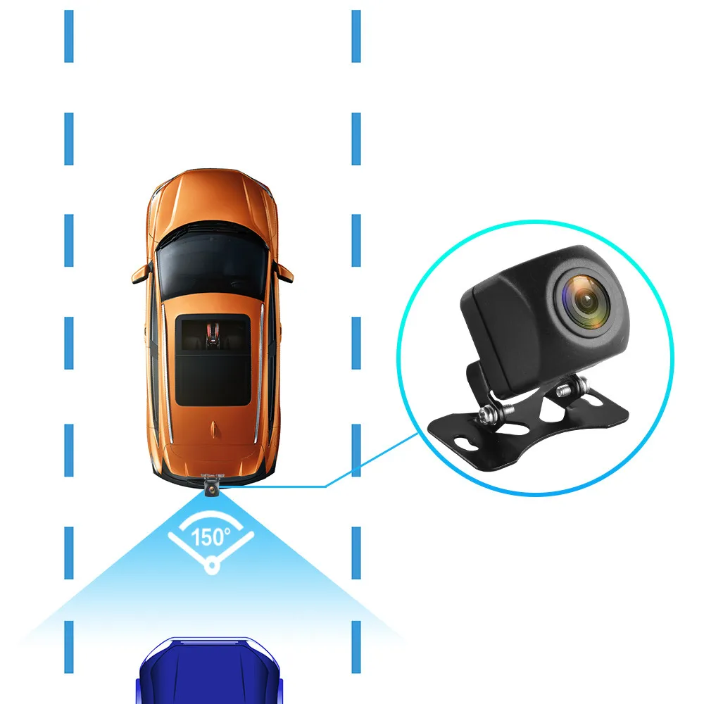 Автомобильная камера заднего вида угол HD светодиодный светильник ночь 12V