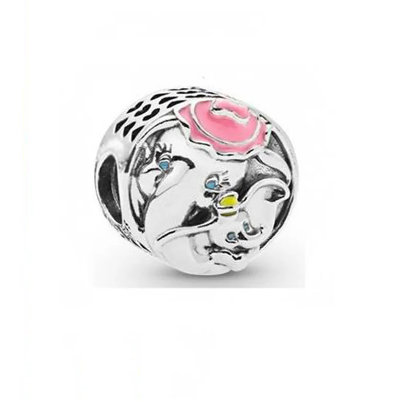 

Authentic 925 Sterling Silver Beads Creative Flying Elephant Jewel Beads Fit Original Pandora Bracelet For Women Diy Jewelry