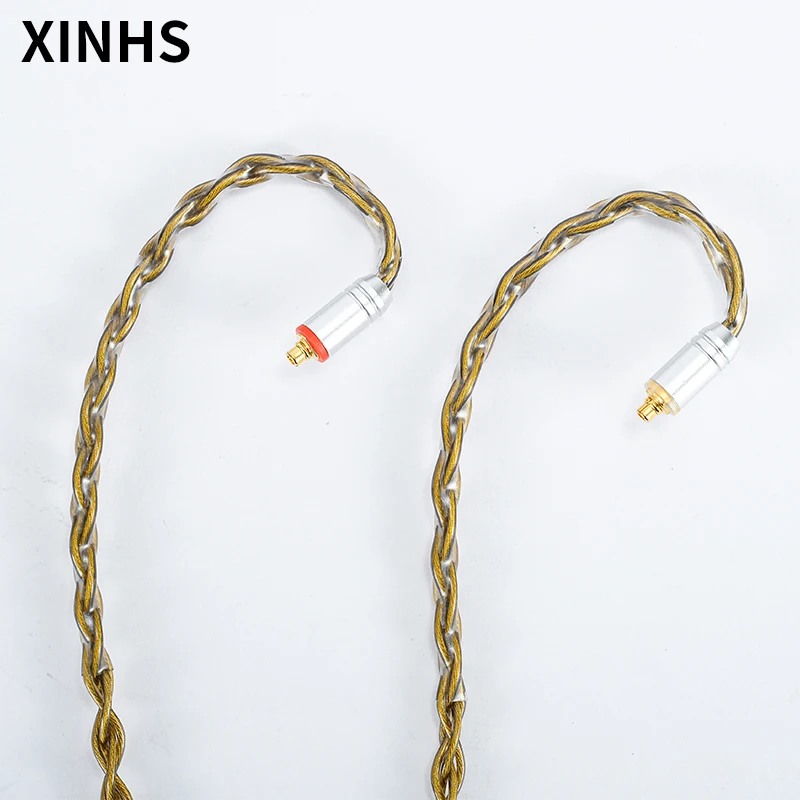 8 Core Copper Plated Gold Headphone Wire 2.5/3.5/4
