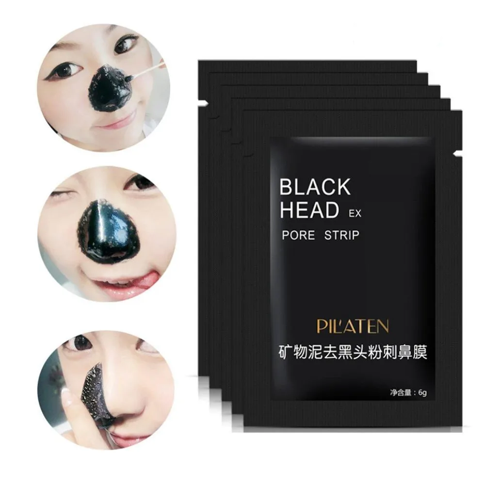 

100bag/lot Mineral Mud Nose Blackhead Pore Cleansing Cleaner Removal Membranes Strips