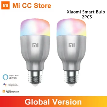 

Xiaomi Mi Smart LED E27 Bulb White or Colorful 10W APP WIFI Voice Remote Control Light Bulb 1700-6500K Color Lamp