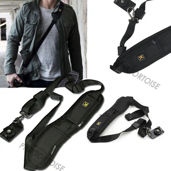 

Portable Single Shoulder Sling Belt Strap for camera Quick Rapid Quick Adjustment for DSLR Digital SLR Camera