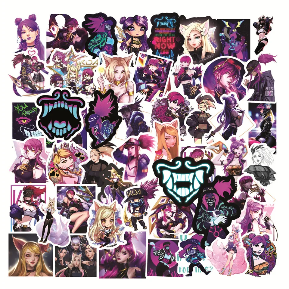 Lot De 100 Autocollants Vinyle Anime Nana - Pour Bouteille, Ordinateur, Skate, Décoration Chambre