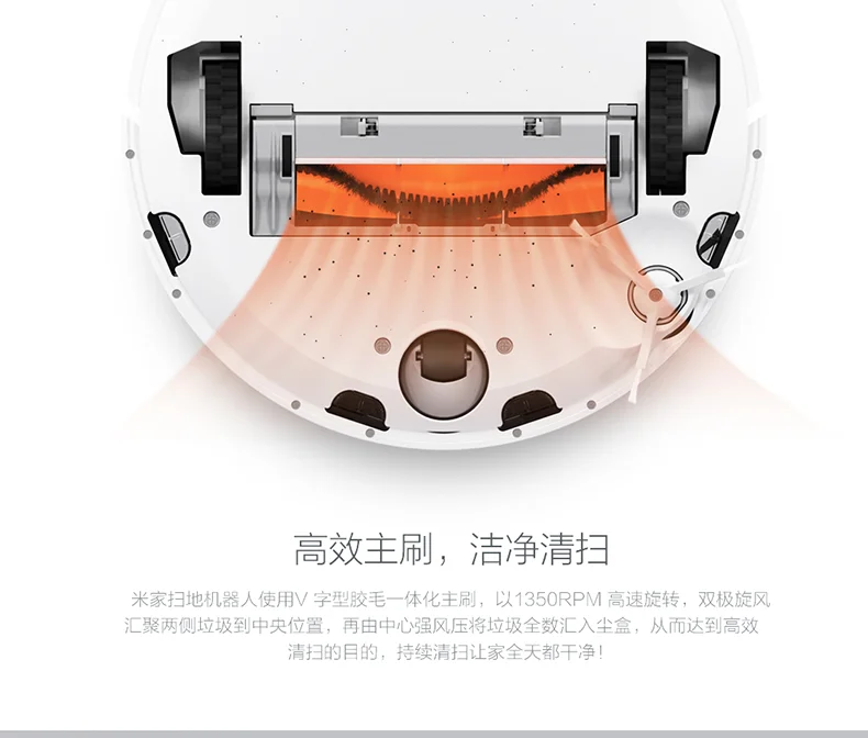 Главная щетка для xiaomi mi робот пылесос бытовой робот пылесос запасные части основная щетка