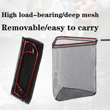 

38 * 40cm Folding Fishing Landing Net Head Aluminum alloy Foldable Nets Depth Landing Fishing Net Outdoor Fishing Accessories