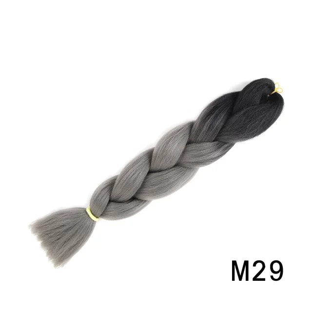 Natifah Jumbo Braiding Hair For Afro Curls Jumbo Box Braids Hair Kanekalon For Hair Afro Extensions Braids Synthetic Fake Hair M29