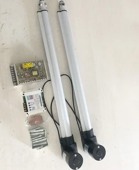 

2pcs 12v/24V 600mm (24inch) linear actuator, 1set DC power remote control,2 pairs of matching mounting brackets MAX5000N/1100LBS