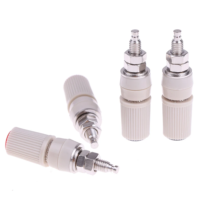 2 шт. 30 V-60 V/MAX.24A M5 позолоченная медь 0,1" банан штекер тест DIY припой разъем