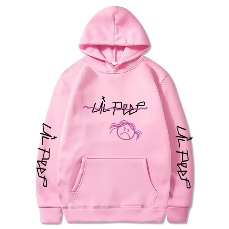 Lil peep zip up hoodie Clearance