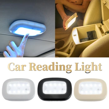 

Car Roof Ceiling Magnet Lamp Touch Night Light Interior Reading Lighting For Peugeot 207 307 107 407 507 508 408 308 4008 5008