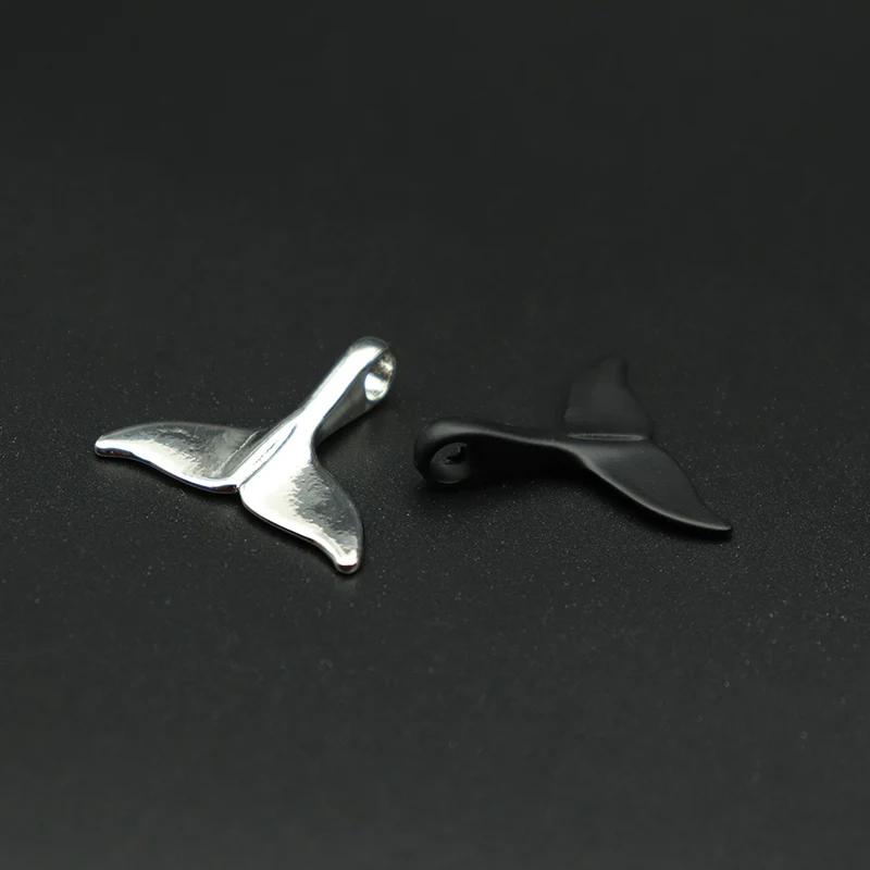 Alloy Whale Tail Accessories For Jewelry Making DIY