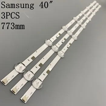 

LED backlight strip 8 lamp for Samsung 40 SVC 39.5 FCOM FHD UA40J5200 37622A CY-JJ040BGNV6H UE40J5200 HG40ND460 V5DN-395SM0-R2
