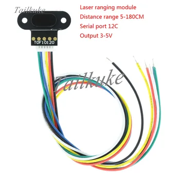 

ToF Laser Ranging Sensor Module TOF10120 Distance Sensor UART I2C Output 3-5V