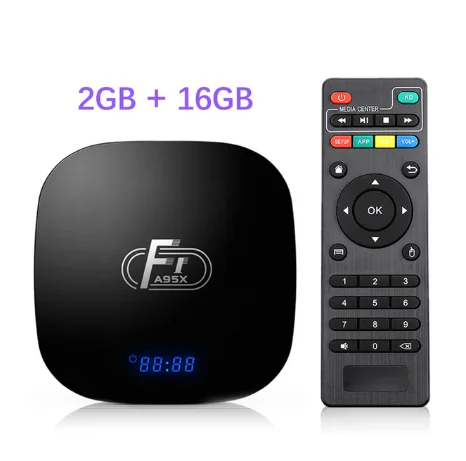 2G16G A95X F1 Smart Android 8,1 tv BOX 2 Гб 16 Гб 2,4 г Wifi Amlogic S905W четырехъядерный медиаплеер Youtube HD телеприставка VS X96 TX3 mini - Цвет: 2G16G