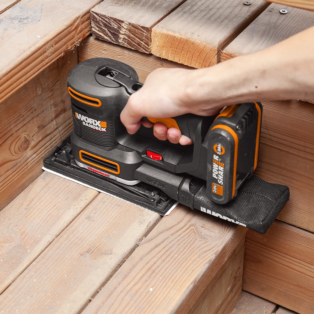 Worx 20v Electric Sander Wx820 5in1 