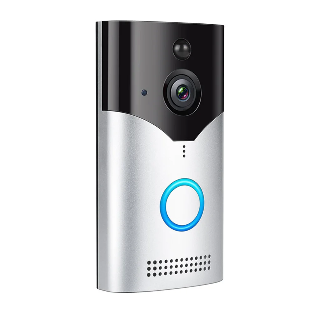 

Alarm Video Doorbell Wireless WIFI 2 Way Talk Security Home Night Vision Easy Install Detection HD Real Time Anti Theft Smart