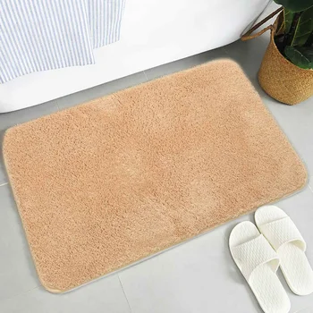 

New Moderns Kitchen Mats Fur Carpet For Living Room Floor Decor Bathroom Soft Rugs Home Door Mat Bedroom Sofa Side Pad Mat 4 Col
