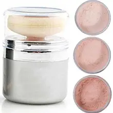 Переливающийся чистый минеральный тональный крем 2 в 1 спонж для макияжа лица консилер пудра