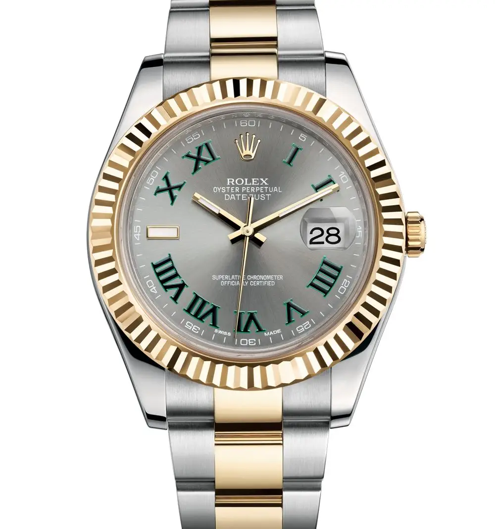 

Rolex- Datelog Series Ladies Men's Automatic Mechanical Watch Stainless Steel Waterproof Casual Watch Gift 2284