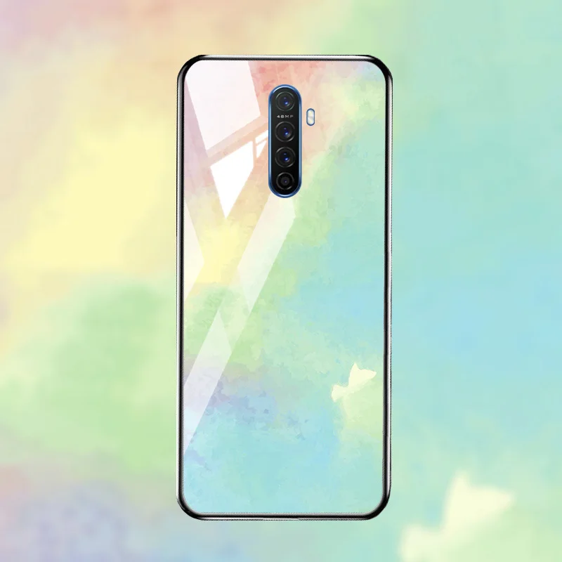 Чехол из закаленного стекла Dream Starry для Realme X2 5 3 Pro XT X Lite, силиконовый чехол для OPPO Reno 2 2Z Ace Z F7 F11 Pro A9 - Цвет: M063