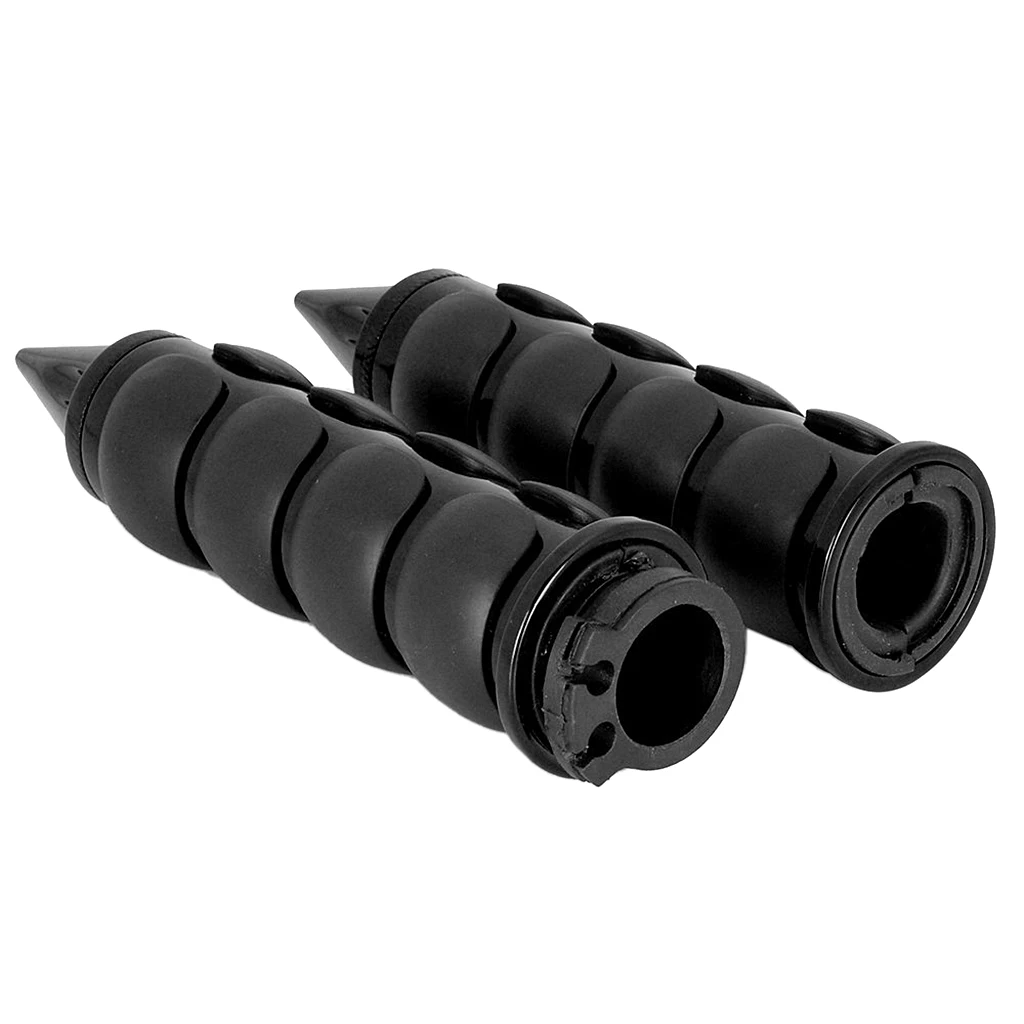 Черная мотоциклетная рукоятка, подушка на руль, дроссельная заслонка 22 мм 7/8"