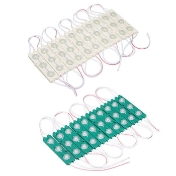 

10 PCS/Lot SMD2835 30 LED Module Strip Light Waterproof Rigid Lamp For Signage Store Front Windows DC12V
