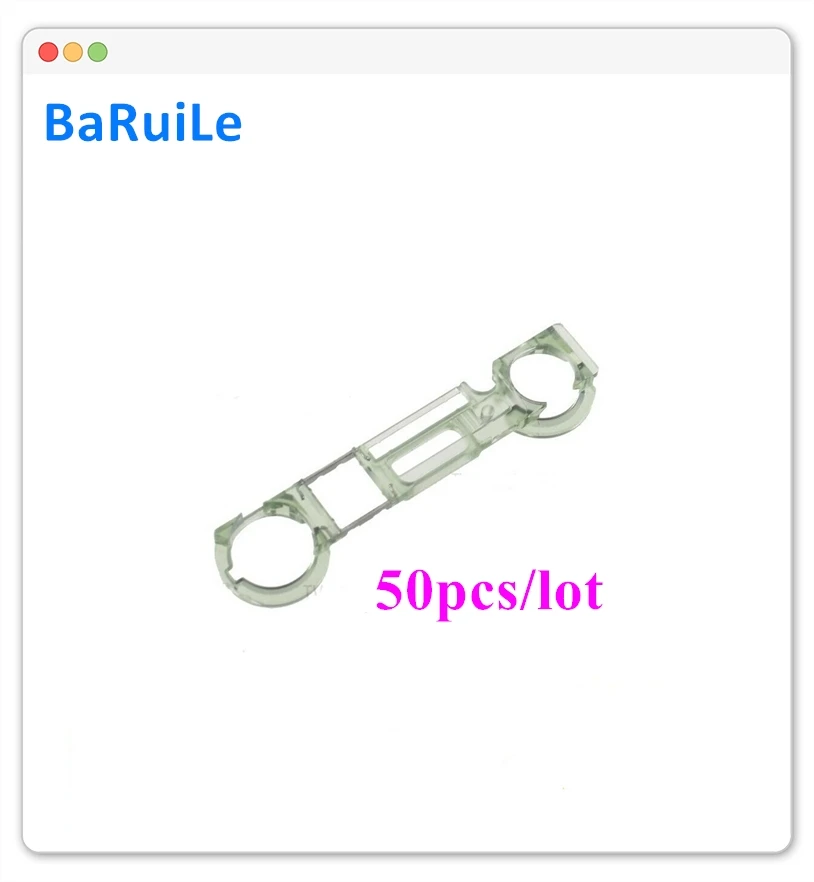 BaRuiLe 50 шт., фронтальная камера, сенсор, пластиковый держатель, комплект для iPhone X XS Max XR, близость, держатель, зажим, кронштейн, набор, запасные части