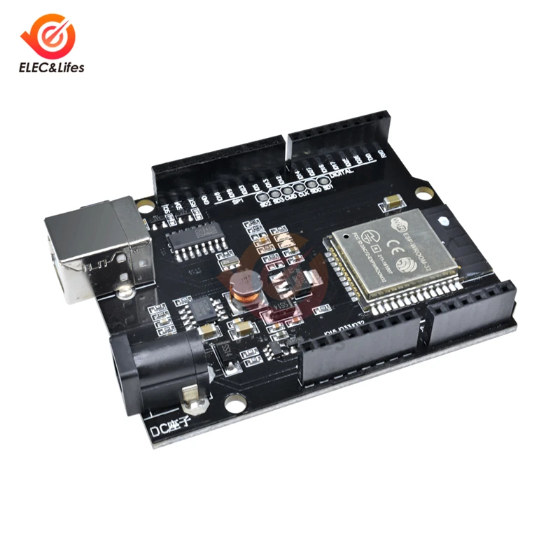 Макетная плата TTGO D1 R32 ESP32 CH340 для Arduino макетная с двухрежимным Wi-Fi беспроводным