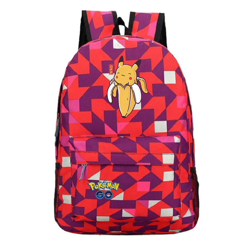 Mochilas модный рюкзак Pokemon Go, рюкзак для студентов, рюкзак для компьютера, школьные сумки, большая Вместительная дорожная сумка для ноутбука