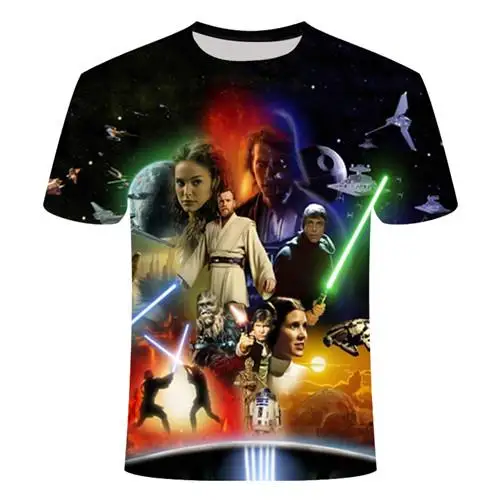 YA11, новинка, Camisetas Hombre, новинка, Звездные войны, Мужская футболка, 3D принт, футболка, круглый вырез, короткий рукав, Мужская забавная футболка - Цвет: Хаки
