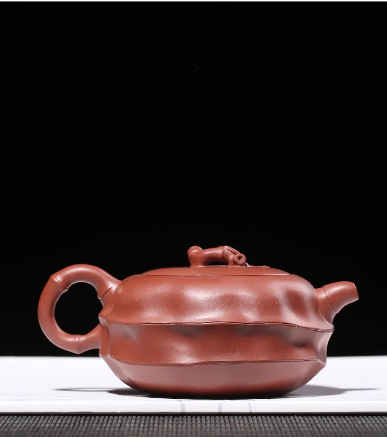 Китайский керамический чайник Исин Zisha глина Gongfu Чайный сервиз фарфор чайник 220 мл Высокое качество новое поступление с подарочной коробкой