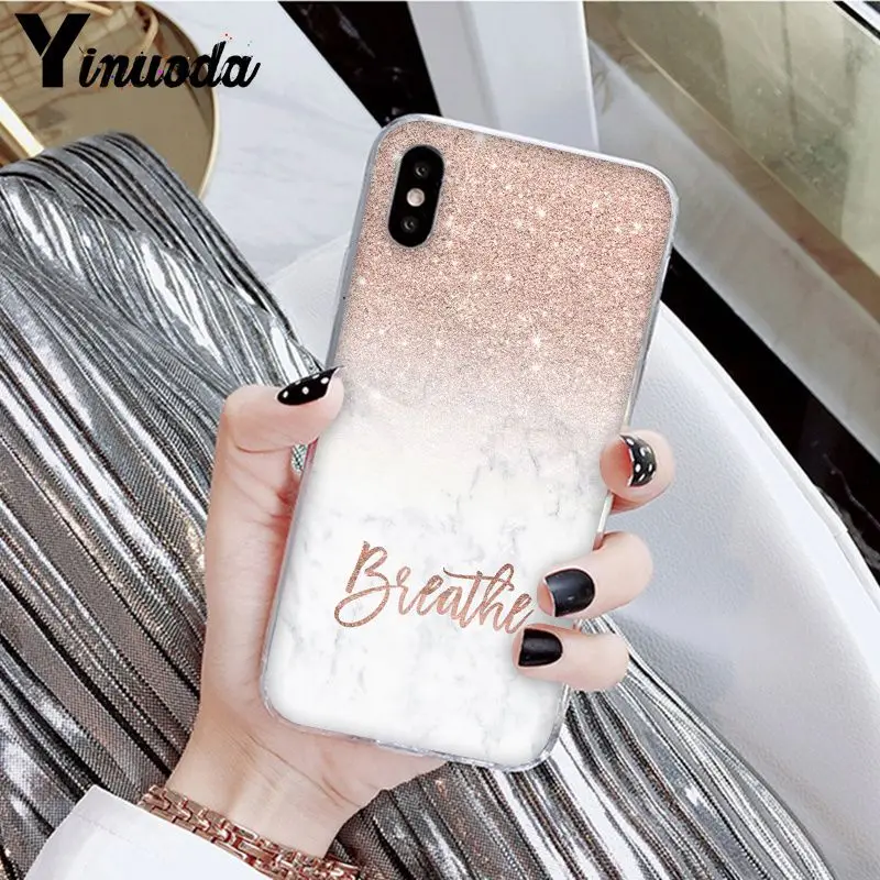 Gold Pink rose Glitter print