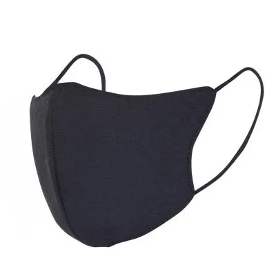 Black Inner Мужские черные маски хлопок три-ди мужские профессиональные маски Осень Зима Мода Теплый пылезащитный туман и дымка Защита от солнца пыльцевая маска - Цвет: Black Inner
