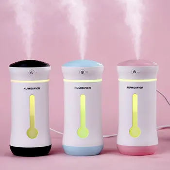 

Cup Humidifier Small Fan Night Light Three-in-one Humidifier Mini Usb Rechargeable Car Home Use