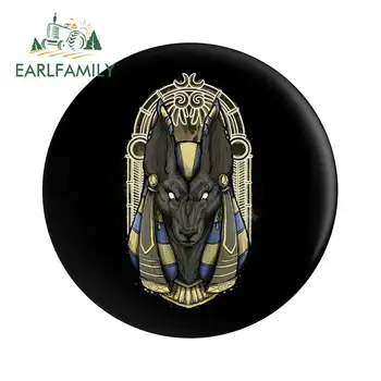 

EARLFAMILY 13cm x 13cm for Anubis Funny Car Stickers Suitable For Any Flat And Smooth Clean Surface Car Styling Vinyl Decal