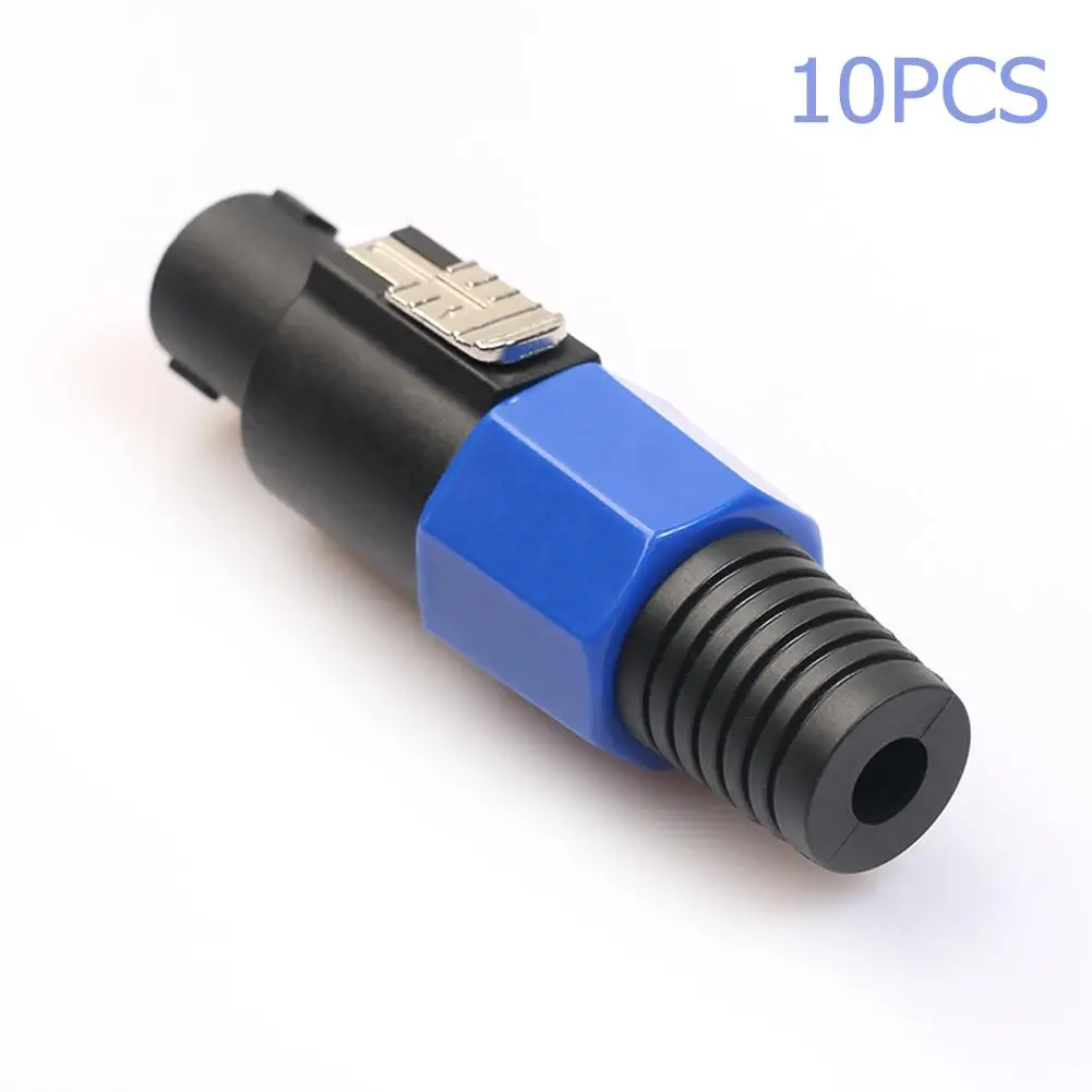 10 шт. NL4FC Omutou 2117/2116 4pin блокирующий усилитель разъем для динамика адаптер длинный