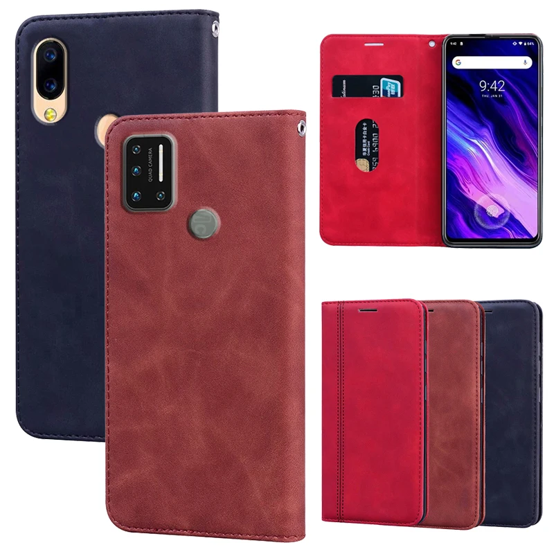 Case For UMIDIGI A3S A3X A5 A7s A9 S3 S5 F1 F2 Z2 Power 3 One Max Pro Cover Flip Phone Leather Magnet Protector Wallet Shell Bag | Мобильные