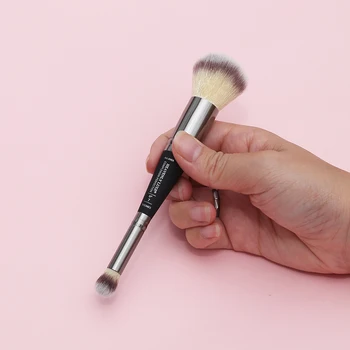 

HEAVENLY LUXE COMPLEXION BRUSH #7 - Double-ended Foundation Concealer Eyeshadow Contour Highlighting Makeup Brushes