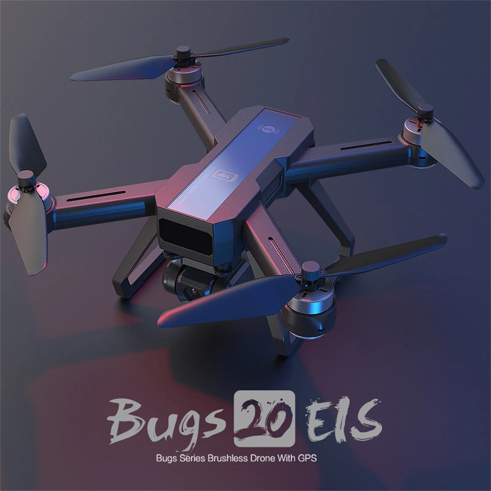 Бесщеточный Радиоуправляемый Дрон MJX Bugs 20 / B20 EIS GPS helicoptere w/ 4K 5G FPV HD Камера
