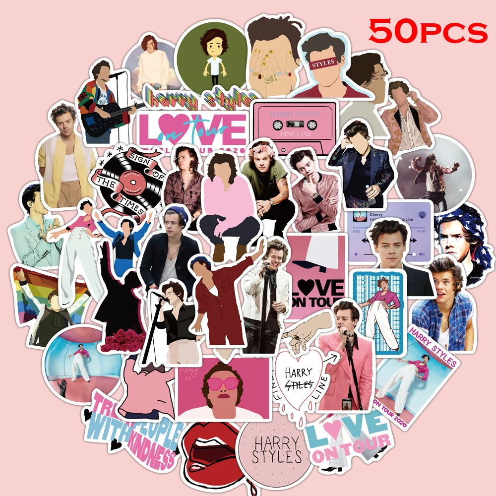 50pcs Singer LIL PEEP Stickers for Luggage Laptop Bike Skateboard Stickers Waterproof Children's Toy Graffiti Stickers