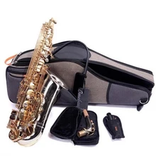 Вниз E саксофон среднего диапазона рюкзак альт саксофон портативный ящик альт саксофон сумки