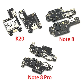 

For Xiaomi Mi 9T Redmi K20 Note 7 8 Pro usb Charger Port Dock Connector Flex Cable Board With Microphone