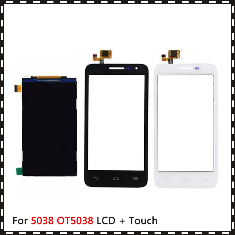 Новый высококачественный 4 5 ''для Alcatel One Touch POP D5 5038 OT5038 ЖК-дисплей с сенсорным